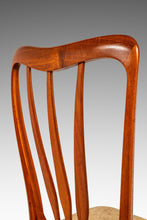 Load image into Gallery viewer, Single Danish Mid-Century Modern "Ingrid" Model Dining Chair in Teak &amp; Original Fabric by Niels Koefoed, Denmark, c. 1960s
