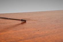 Load image into Gallery viewer, Danish Mid-Century Modern "Floating" Executive Desk in Teak by Dyrlund, Denmark, c. 1960s
