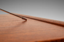 Load image into Gallery viewer, Danish Mid-Century Modern "Floating" Executive Desk in Teak by Dyrlund, Denmark, c. 1960s
