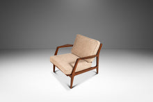 Load image into Gallery viewer, Danish Modern Model 596 Lounge Chair in Beech &amp; Bouclé by Lawrence Peabody and Ib Kofod Larsen for Selig, Denmark, c. 1950's
