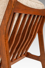 Load image into Gallery viewer, Danish Modern Model 596 Lounge Chair in Beech &amp; Bouclé by Lawrence Peabody and Ib Kofod Larsen for Selig, Denmark, c. 1950's
