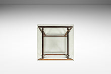 Load image into Gallery viewer, Rare Mid-Century Danish Modern Rosewood &amp; Smoked Glass End Table by Henning Nørgaard for Komfort of Denmark, c. 1960's
