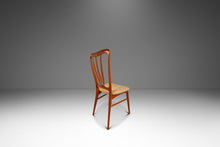 Load image into Gallery viewer, Single Danish Mid-Century Modern "Ingrid" Model Dining Chair in Teak &amp; Original Fabric by Niels Koefoed, Denmark, c. 1960s
