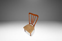 Load image into Gallery viewer, Single Danish Mid-Century Modern "Ingrid" Model Dining Chair in Teak &amp; Original Fabric by Niels Koefoed, Denmark, c. 1960s
