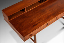 Load image into Gallery viewer, Danish Mid-Century Modern Flip-Top Executive Desk in Teak by Peter Løvig Nielsen, Denmark, c. 1960s
