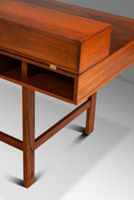 Load image into Gallery viewer, Danish Mid-Century Modern Flip-Top Executive Desk in Teak by Peter Løvig Nielsen, Denmark, c. 1960s
