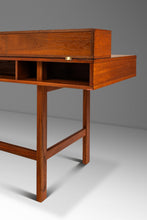 Load image into Gallery viewer, Danish Mid-Century Modern Flip-Top Executive Desk in Teak by Peter Løvig Nielsen, Denmark, c. 1960s
