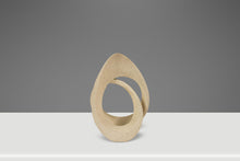 Load image into Gallery viewer, Abstract Postmodern Textured Intertwined Loop Sculpture in Stucco, USA, c. 1980s
