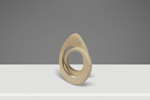 Load image into Gallery viewer, Abstract Postmodern Textured Intertwined Loop Sculpture in Stucco, USA, c. 1980s
