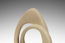 Load image into Gallery viewer, Abstract Postmodern Textured Intertwined Loop Sculpture in Stucco, USA, c. 1980s
