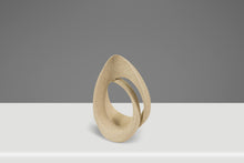 Load image into Gallery viewer, Abstract Postmodern Textured Intertwined Loop Sculpture in Stucco, USA, c. 1980s
