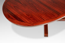 Load image into Gallery viewer, Mid-Century Danish Modern Dining Table w/ Pedestal Base in Rosewood by Skovby Møbelfabrik, Denmark, c. 1970s
