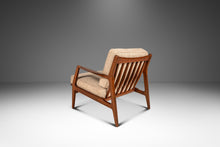 Load image into Gallery viewer, Danish Modern Model 596 Lounge Chair in Beech &amp; Bouclé by Lawrence Peabody and Ib Kofod Larsen for Selig, Denmark, c. 1950's
