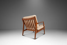 Load image into Gallery viewer, Danish Modern Model 596 Lounge Chair in Beech &amp; Bouclé by Lawrence Peabody and Ib Kofod Larsen for Selig, Denmark, c. 1950's
