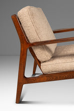 Load image into Gallery viewer, Danish Modern Model 596 Lounge Chair in Beech &amp; Bouclé by Lawrence Peabody and Ib Kofod Larsen for Selig, Denmark, c. 1950's
