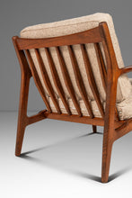 Load image into Gallery viewer, Danish Modern Model 596 Lounge Chair in Beech &amp; Bouclé by Lawrence Peabody and Ib Kofod Larsen for Selig, Denmark, c. 1950's
