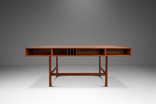 Load image into Gallery viewer, Danish Mid-Century Modern Flip-Top Executive Desk in Teak by Peter Løvig Nielsen, Denmark, c. 1960s

