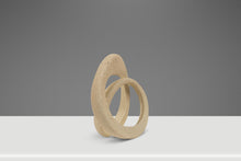 Load image into Gallery viewer, Abstract Postmodern Textured Intertwined Loop Sculpture in Stucco, USA, c. 1980s
