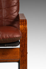 Load image into Gallery viewer, Set of Two (2) Scandinavian Modern Bentwood Lounge Chairs in the Manner of Ingmar Relling, Scandinavia, c. 1980s
