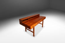 Load image into Gallery viewer, Rare Set of Two (2) Matching Danish Modern Flip-Top Executive Desks in Teak by Peter Løvig Nielsen, Denmark, c. 1960s
