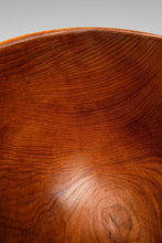 Load image into Gallery viewer, Set of Four ( 4 ) Mid-Century Organic Modern Wood-Turned Salad / Serving Bowls in Solid Burmese Teak, c. 1970's
