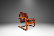 Load image into Gallery viewer, Set of Two (2) Scandinavian Modern Bentwood Lounge Chairs in the Manner of Ingmar Relling, Scandinavia, c. 1980s
