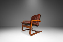 Load image into Gallery viewer, Set of Two (2) Scandinavian Modern Bentwood Lounge Chairs in the Manner of Ingmar Relling, Scandinavia, c. 1980s
