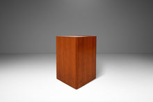 Load image into Gallery viewer, Danish Mid-Century Modern Cubist Pedestal Plant Stand in Teak by FBJ Møbler, Denmark, c. 1970s
