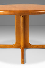 Load image into Gallery viewer, Mid-Century Danish Modern Petite Pedestal Coffee Table in White Oak by Dyrlund, Denmark, c. 1960s-ABT Modern
