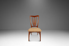 Load image into Gallery viewer, Single Danish Mid-Century Modern "Ingrid" Model Dining Chair in Teak &amp; Original Fabric by Niels Koefoed, Denmark, c. 1960s
