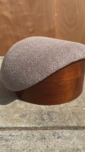 Load and play video in Gallery viewer, Restored Mid-Century Modern Poof / Mushroom Ottoman Footstool by Weiland Paired Well w/ Adrian Pearsall or Milo Baughman Chairs, USA, 1960s
