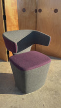 Load and play video in Gallery viewer, Post Modern "Bison" Accent Sculptural Lounge Chair in Mohair by Simon Pengelly for Allermuir, United Kingdom, c. 2010s
