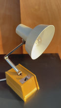 Load and play video in Gallery viewer, Mid-Century Modern Industrial Tensor Table / Desk Lamp by Mobilite as Used in NASA Offices, c. 1970's
