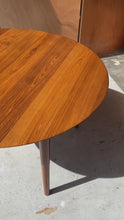 Load and play video in Gallery viewer, Danish Mid-Century Modern Extension Dining Table in Solid Teak by Peter Hvidt &amp; Orla Mølgaard for Søborg, Denmark, c. 1960s
