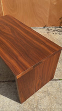 Load and play video in Gallery viewer, Set of Two ( 2 ) Handmade Minimalist Custom-made Studio / Gallery Benches in Walnut, USA, c. 1980s
