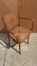 Load and play video in Gallery viewer, Mid-Century Modern Bentwood Model 811 "Prague" Armchair by Josef Frank Josef Hoffmann for Stendig, Czechoslovakia, c. 1960s
