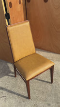 Load and play video in Gallery viewer, Restored Mid-Century Modern High-Back Desk / Side/ Dining Chair in Walnut by Milo Baughman for Dillingham, USA, c. 1960s
