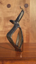 Load and play video in Gallery viewer, Mid-Century Modern Acid Etched Seagull Bird in Flight Table Sculpture in Porcelain, USA, c. 1980s
