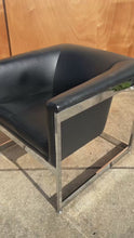 Load and play video in Gallery viewer, Rare Set of Two ( 2 ) Mid-Century Modern "Cube" Chairs by Milo Baughman for Thayer Coggin, USA, c. 1960's
