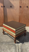Load and play video in Gallery viewer, Rare Mid-Century Modern &quot;Et Cetera&quot; Faux Book Coffee / Accent Table by John Dickinson for Drexel, USA, c. 1960s
