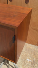 Load and play video in Gallery viewer, Mid-Century Modern Wall Mount Cabinet / Credenza Model 123 W-1 by Florence Knoll for Knoll Associates, USA, c. 1950s
