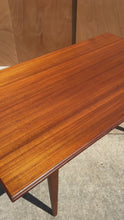 Load and play video in Gallery viewer, Danish Mid-Century Modern Expansion Dining Table Attributed to Johannes Andersen for Udlum Mobelfabrik in Teak, Denmark, c. 1960s

