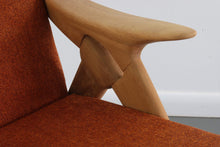 Load image into Gallery viewer, 24 HOUR - Rare Mid Century Modern 3 Seat Sofa by De Ster Gelderland in Solid Walnut-ABT Modern
