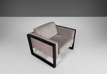 Load image into Gallery viewer, A Set of Two (2) Ebonized Cube Club Chairs Attributed to Walter Knoll, c. 1960-ABT Modern
