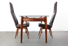 Load image into Gallery viewer, Adrian Pearsall 2179-T Compass Dining Table w/ Glass Top in Walnut-ABT Modern

