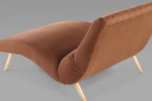 Load image into Gallery viewer, Architectural Wave Chaise Lounge Chair by Lawrence Peabody for Selig, c. 1960-ABT Modern
