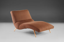 Load image into Gallery viewer, Architectural Wave Chaise Lounge Chair by Lawrence Peabody for Selig, c. 1960-ABT Modern
