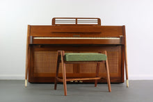 Load image into Gallery viewer, Baldwin Acrosonic Piano in Walnut and Cane-ABT Modern
