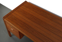 Load image into Gallery viewer, Bent Silberg Mid Century Danish Teak Writing Desk-ABT Modern
