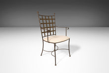Load image into Gallery viewer, Charleston Forge &#39;Etrusche&#39; Iron Glass Top Dining Table &amp; Four (4) Chairs Set, USA, c. 2000&#39;s-ABT Modern
